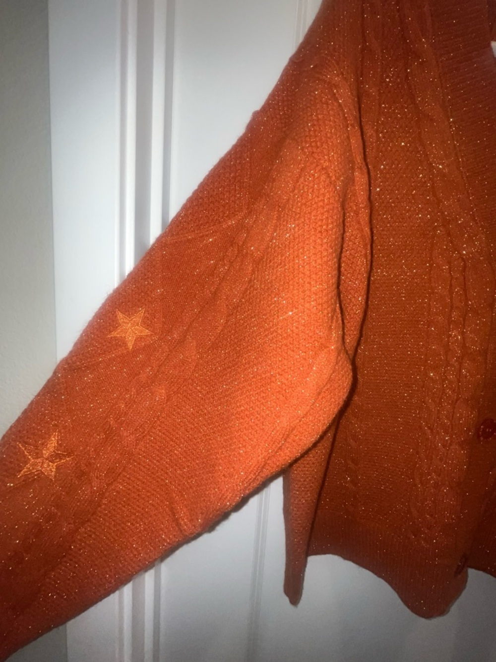 Taylor Swift The Life of a Showgirl orange Cardigan - Picture 4 of 4